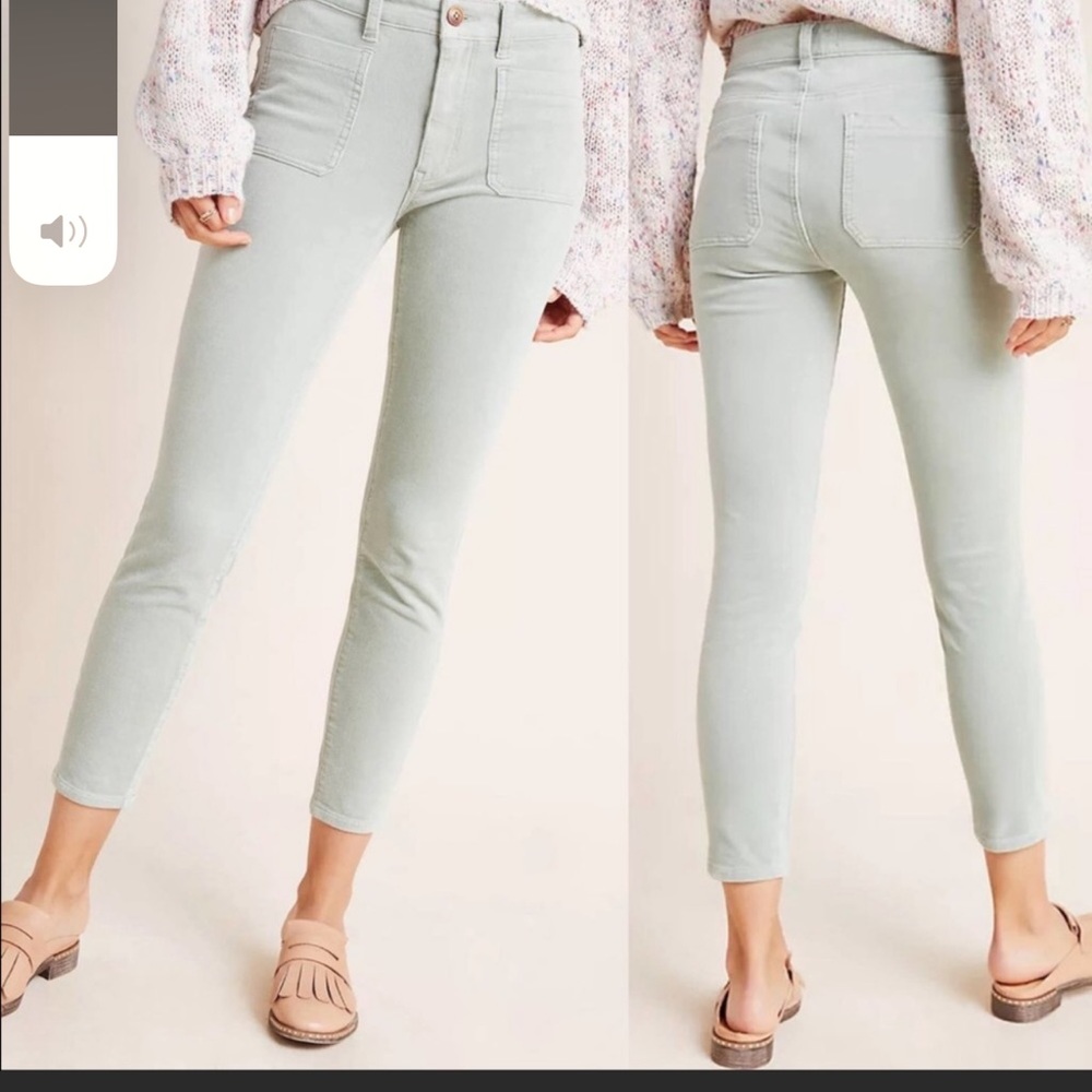 Anthropologie Pilcro and the letterpress high skinny corduroy pants - Picture 3 of 6